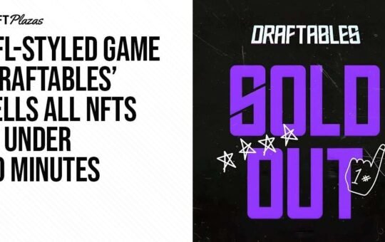 NFL-Styled Game 'Draftables' Sells All NFTs in Under 10 Minutes