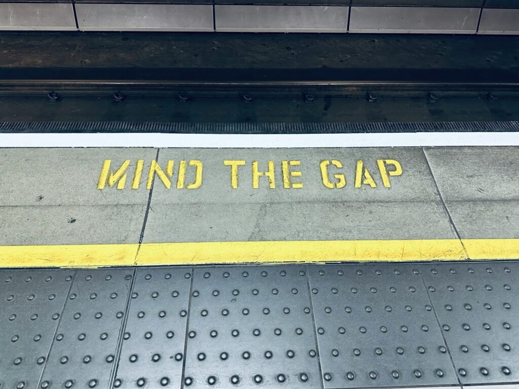 Mind the gap notice after research suggests most firms haven't implemented an AI governance framework to mitigate risks.