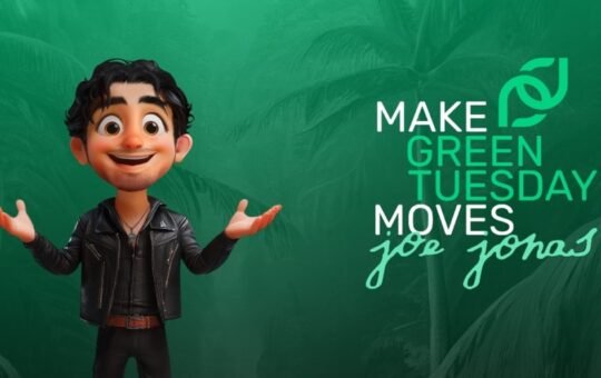 Joe Jonas joins PlanetPlay's Make Green Tuesday Moves gaming initiative