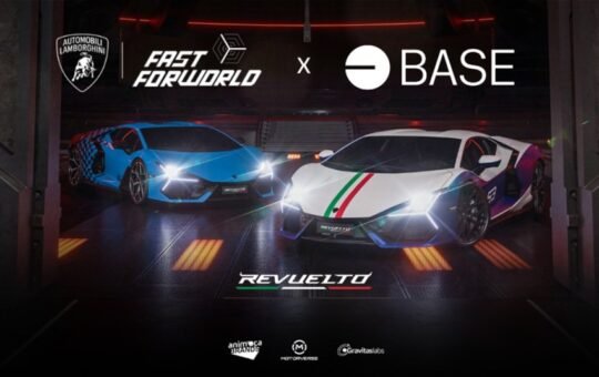 Lamborghini and Animoca's Motorverse tap Base blockchain for in-game assets