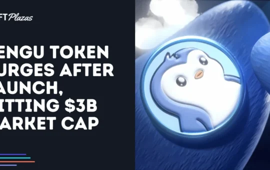 PENGU Token Surges After Launch, Hitting $3B Market Cap