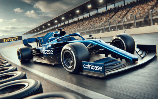 Coinbase Pays Aston Martin Aramco Sponsorship Entirely in USDC Stablecoin