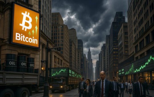 Bitcoin, equities, oil jump as trade war tariff messaging on electronics confuses market