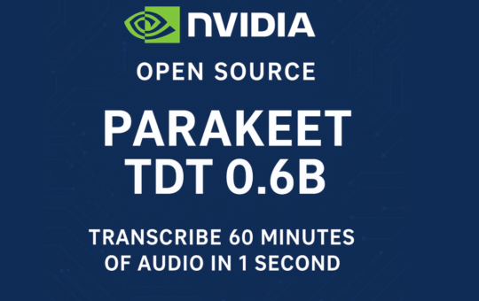 NVIDIA Open Sources Parakeet TDT 0.6B: Achieving a New Standard for Automatic Speech Recognition ASR and Transcribes an Hour of Audio in One Second