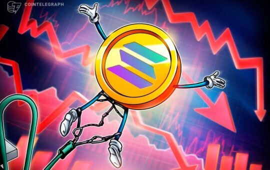 Solana rally capped by SOL token unlock and memecoin decline