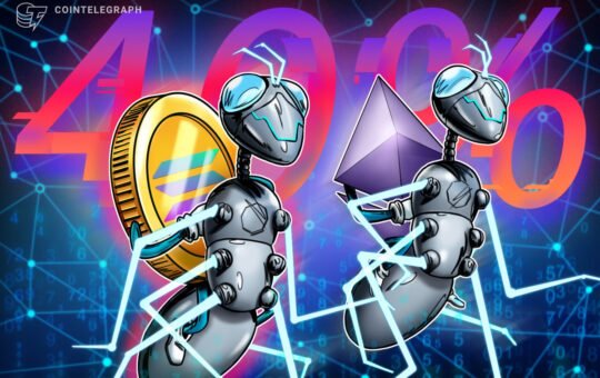 Solana signals 40% crash versus Ethereum amid cooling memecoin craze