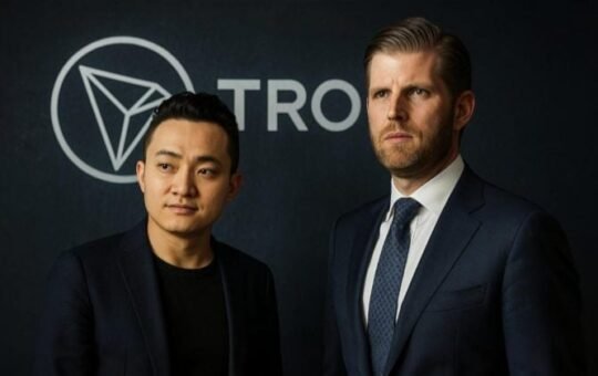 Eric Trump says he loves Justin Sun but denies involvement in Tron's public debut plan