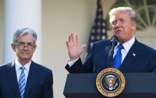 Trump says Fed can raise rates if inflation returns, but warns Powell will be "too late for that too"