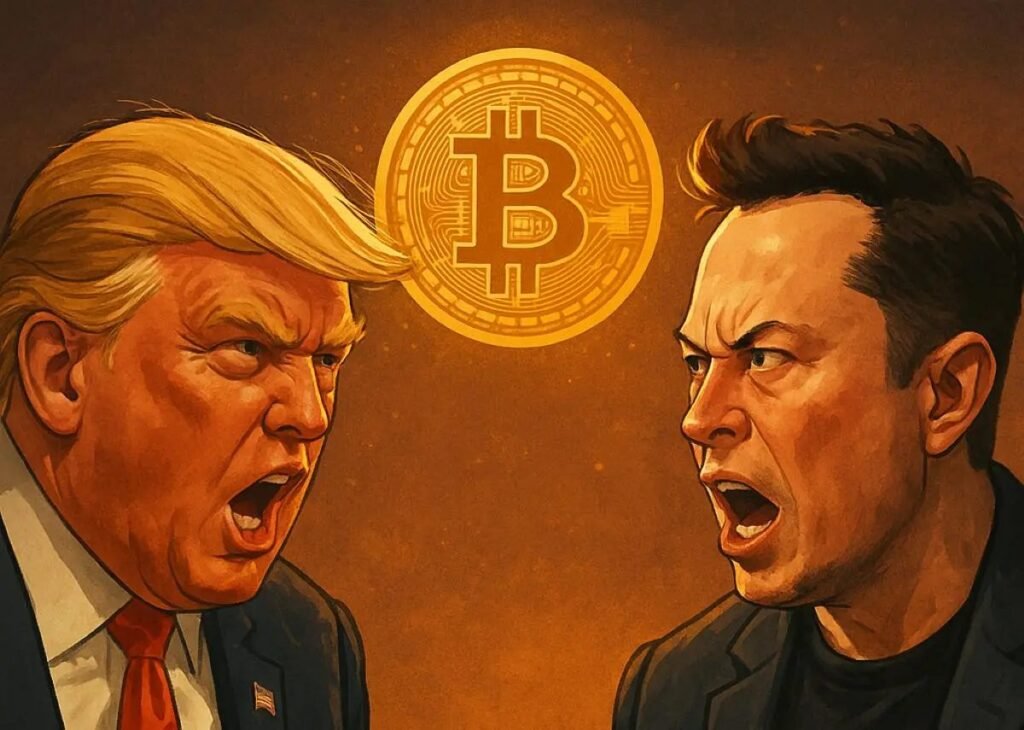 머스크의 친비트코인 미국당 창당 소식에 트럼프 일침... BTC 불 토큰에 호재