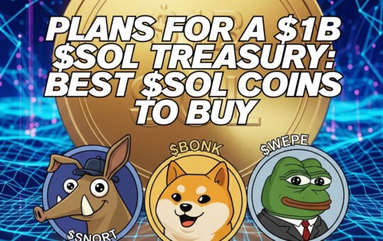 Institutions Plan a $1B $SOL Treasury: Which Are the Best Solana Coins To Buy?
