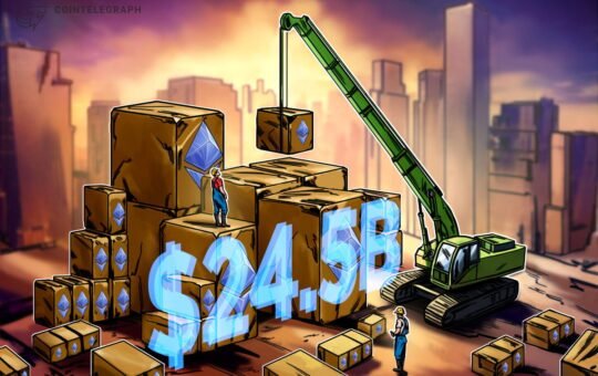 BitMine to raise $24.5B, Sharplink completes $389M stock sale