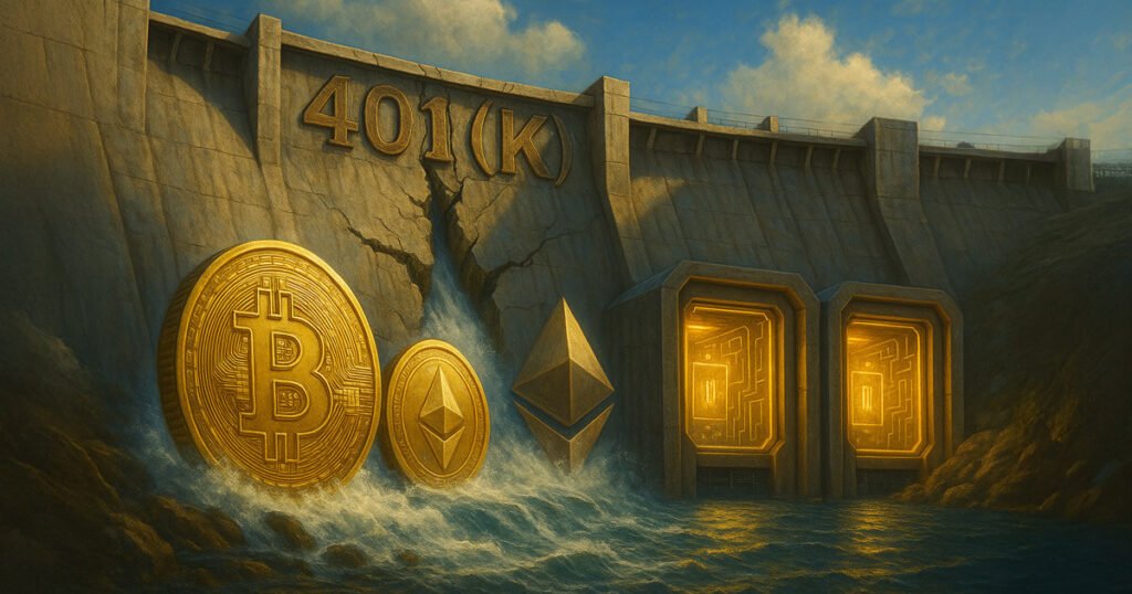 Donald Trump's 401(k) executive order sparks $1.57 billion crypto ETP recovery