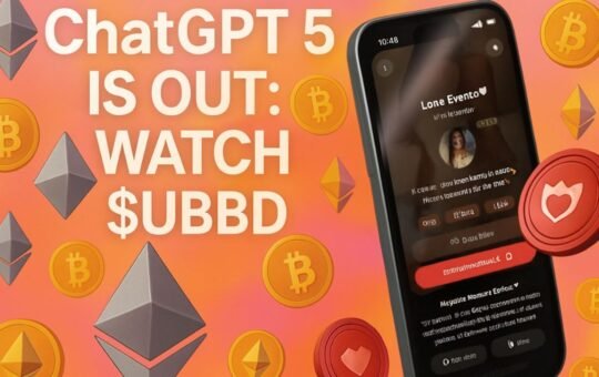 OpenAI's ChatGPT 5 Is Out & Tokens like $SUBBD Can Help You Ride the AI Wave