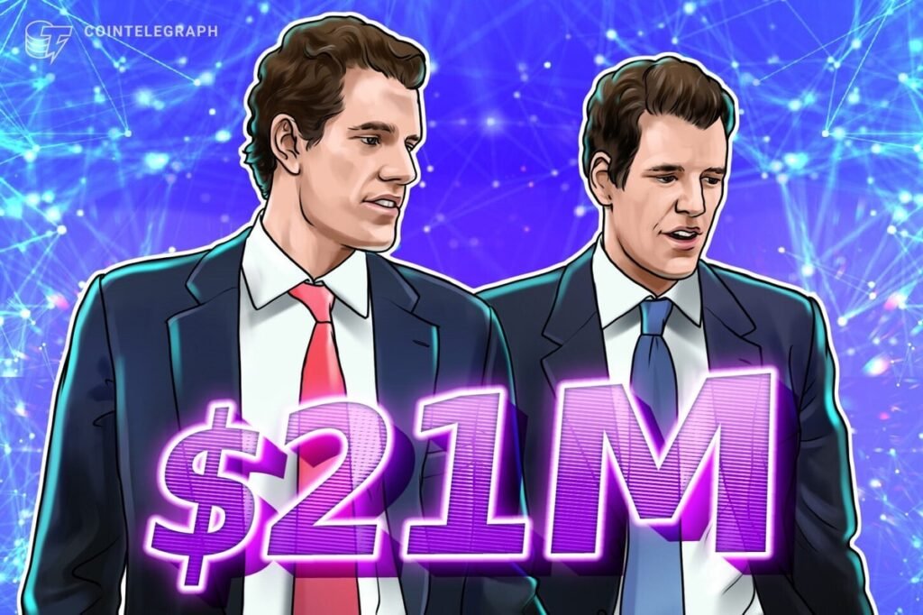Winklevoss Twins Donate $21M BTC To Pro-Trump PAC Ahead Of US Midterms