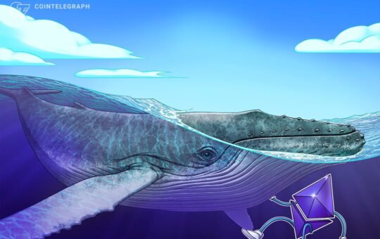$11B Bitcoin whale amasses $4B Ether, surpasses SharpLink's $3.5B holdings