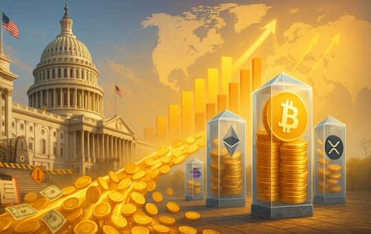 US shutdown and weak jobs data drive record $6B crypto inflows