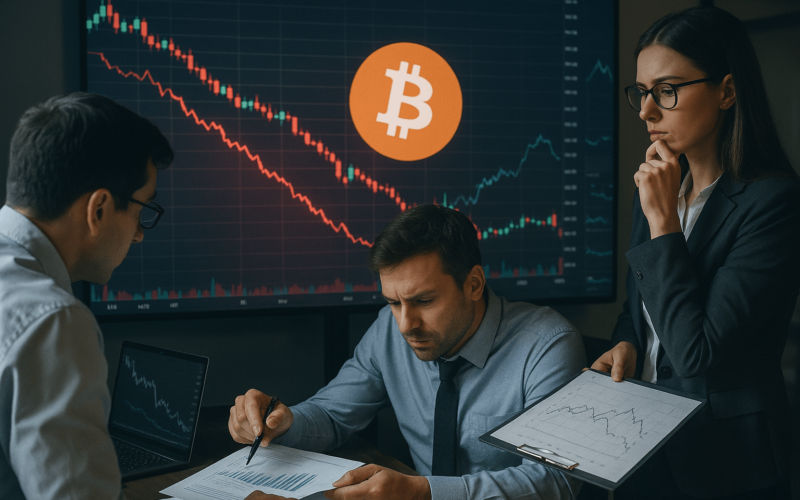 Bitcoin może zaliczyć 50% spadek