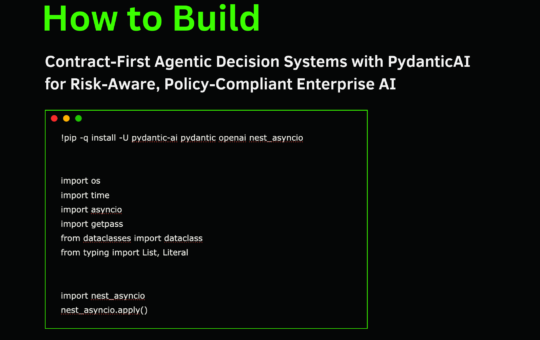 How to Build Contract-First Agentic Decision Systems with PydanticAI for Risk-Aware, Policy-Compliant Enterprise AI