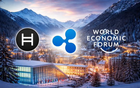 Crypto Goes Davos: Ripple And Hedera Step Into WEF Week