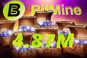 Bitmine Expands ETH Treasury with Major Purchase, Nears 5% Supply
